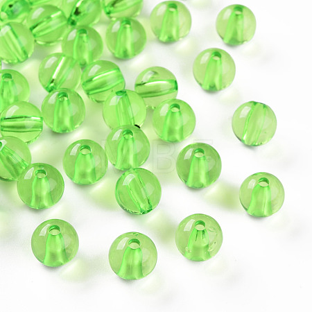 Transparent Acrylic Beads MACR-S370-A10mm-734-1