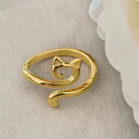 Alloy Open Cuff Rings for Women FS-WG27D4E-03-1