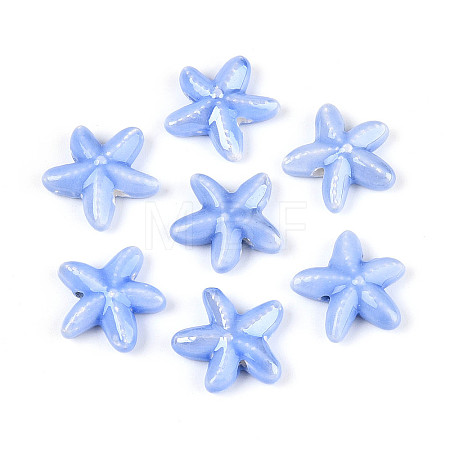 Handmade Porcelain Beads PORC-Q002-02D-01-1