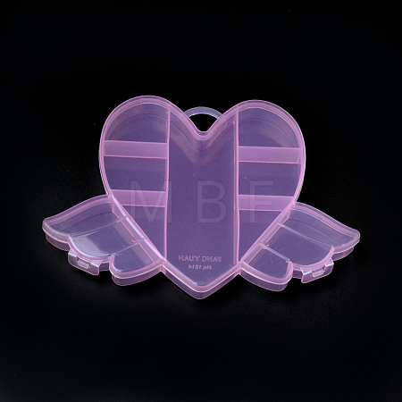 Flying Heart Plastic Bead Storage Containers CON-Q023-11A-1