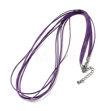 1MM Waxed Cord 5-Strand Necklace Making MAK-C005-01K-1