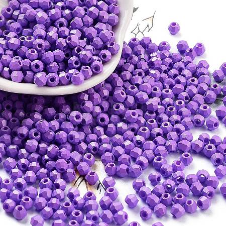 Baking Paint Glass Seed Beads SEED-A032-02T-1