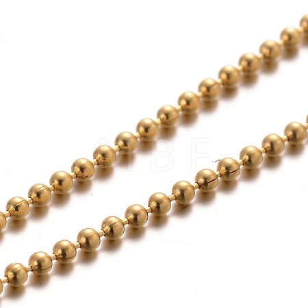 304 Stainless Steel Ball Chains X-CHS-J001-G-1