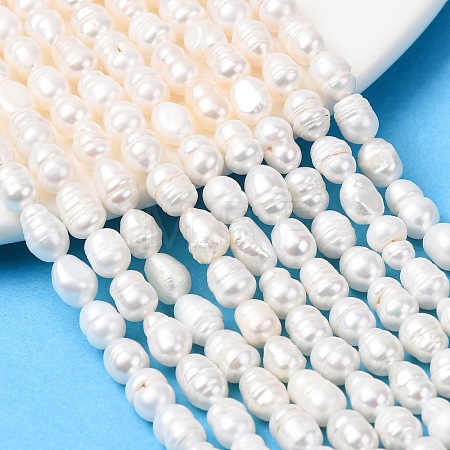 Natural Cultured Freshwater Pearl Beads Strands PEAR-F020-02A-1