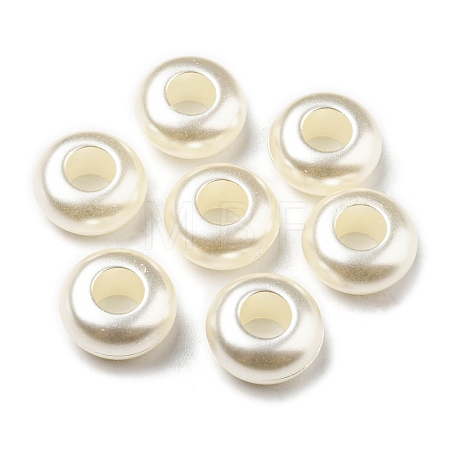 ABS Imitation Pearl Beads OACR-K001-32-1