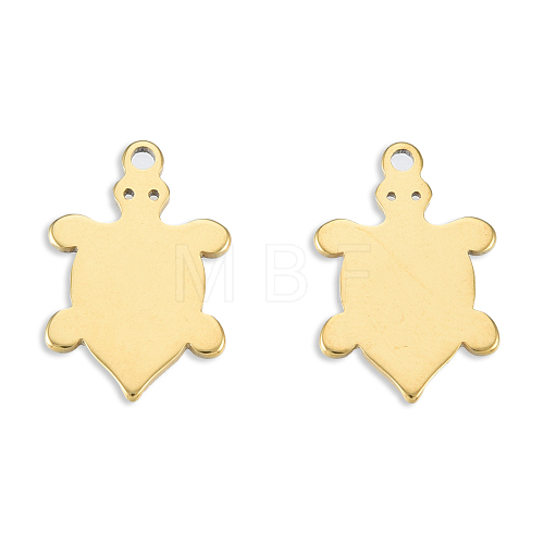 Ion Plating(IP) 201 Stainless Steel Charms STAS-N098-125LG-1