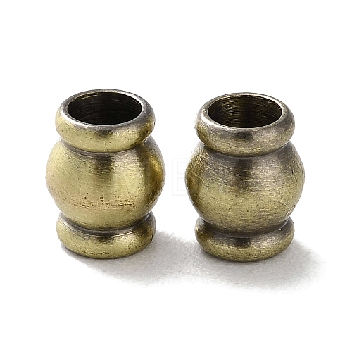 Tibetan Style Brass Beads KK-M284-09AB-1