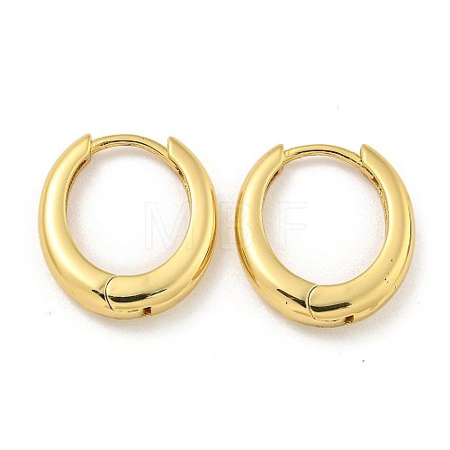 Rack Plating Brass Hoop Earring EJEW-C102-30D-G-1