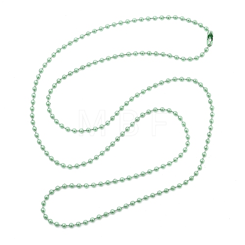 Iron Ball Bead Chains CH-E002-2.4mm-Y06A-1