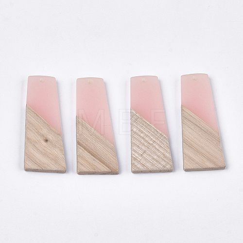 Resin & Walnut Wood Pendants RESI-S358-83D-1