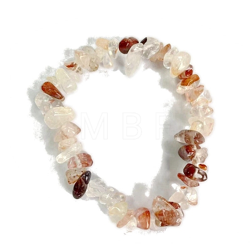 Natural Quartz Stretch Bracelets PW-WG56138-27-1