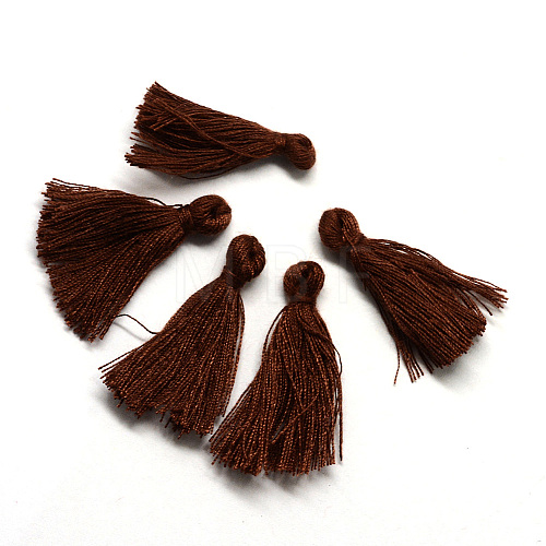 Handmade Polycotton(Polyester Cotton) Tassel Decorations OCOR-Q024-12-1