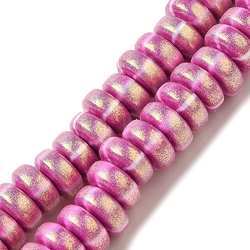 Handmade Polymer Clay Beads Strands CLAY-H006-03L-1