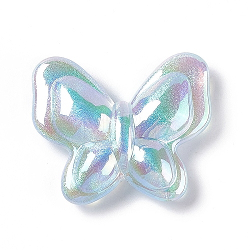 Opaque Acrylic Beads OACR-C009-02D-1
