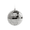 Plastic Disco Ball Pendant Decoration XMAS-PW0002-01C-1