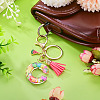 Fruit Series Letter Resin Keychains KEYC-TAC0033-02C-5