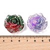 Two Tone Luminous Transparent Resin Beads RE-CBAC4C7-20-5