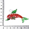 Handmade Lampwork Big Pendants LAMP-T023-14I-3