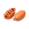 Baking Paint Alloy Pendants FIND-G097-05D-2