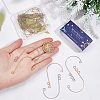36Pcs 6 Styles 316 Stainless Steel Ear Cuff Findings STAS-SC0008-40-3