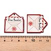 Printed Poplar Wood Pendants FIND-N005-74M-3