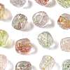 16Pcs 7 Colors Handmade Foil Lampwork Beads FOIL-FS0001-03-3