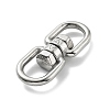 304 Stainless Steel Double Eye Swivel Clasps STAS-B082-06P-2