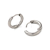 304 Stainless Steel Hoop Earrings EJEW-P177-P-20-2