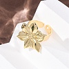 Brass Cuff Open Rings LS-RJEW-Z129-02G-04-3