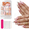 1 Bag ABS Plastic Full Cover Press On False Nails MRMJ-CP0001-58-1