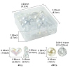 40Pcs 9 Styles Acrylic Beads MACR-FS0001-66-5