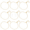 Unicraftale Brass Slider Bracelets Making MAK-UN0001-06G-1