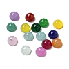 Dyed Natural White Jade Cabochons G-Q173-01B-19-1