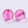 Transparent Acrylic Beads X-TACR-Q254-8mm-V08-3