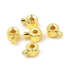 Brass Crimp Beads X-KK-Z030-17B-G-2