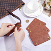 4Pcs PU Leather Luggage Handle Wrap Covers DIY-BBC0002-94B-4