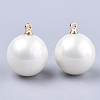 Eco-Friendly ABS Plastic Imitation Pearl Beads X-MACR-S367-D-07-2