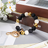 1Pc Zinc Alloy & Silicone Mobile Phone Straps HJEW-PA0001-01C-4