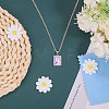 1Pc 925 Sterling Silver Pendant Cabochon Settings STER-BC0002-77B-5