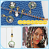 Panda & Bamboo Pendant Stitch Markers HJEW-AB00483-4