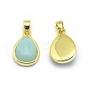 Natural Amazonite Pendants G-O176J-02G-2