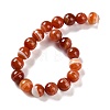 Natural Striped Agate/Banded Agate Beads Strands X-G-Z060-A01-C05-3