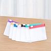 35Pcs 7 Colors EVA Plastic Zip-lock Bags ABAG-SP0001-18A-5