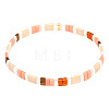 Bohemian Glass Seed Beaded Stretch Bracelets JM4508-6-1