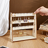 Wooden Earring Display Stands EDIS-WH0016-072-3