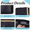 Polyester Yacht Mesh Storage Bags AJEW-WH0752-380C-3