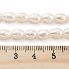 Natural Cultured Freshwater Pearl Beads Strands PEAR-P062-09B-5