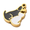 304 Stainless Steel Enamel Charms STAS-M105-24G-3