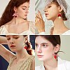 123 Pieces DIY Fashion Valentine's Day Earring Making Kits DIY-SC0013-93-6