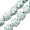 Handmade Porcelain Beads Strands LAMP-G140-02H-1